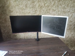 Кріплення для 2-х моніторів ITech MBS-12F настільне 13"-27" навантаження 8кг фото від покупців 2