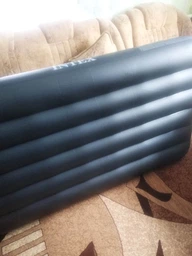 Двоспальний надувний матрац Intex, 183х203х25см з міцного ПВХ фото від покупців 2