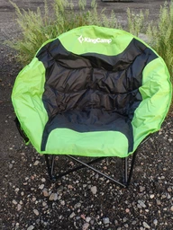 Розкладне крісло KingCamp Moon Leisure Chair Black/Blue (KC3816 Black/Blue)