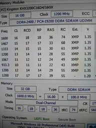 Оперативна пам'ять HyperX DDR4-3200 32768MB PC4-25600 (Kit of 2x16384) Fury Black (HX432C16FB3K2/32) фото від покупців 12