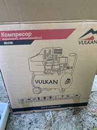 VULKAN Компресор рес-24л 250/190л/хв 1,8кВт 10бар 220В 1 циліндр IBL24B фото от покупателей 4