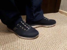 Чоловічі кросівки Skechers 43 Чорний 52811 BBK фото від покупців 5