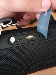 Портативна бездротова колонка Bluetooth Hopestar H39 red фото від покупців 4