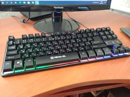 Клавиатура REAL-EL Gaming 8710 TKL Backlit Ukr Black