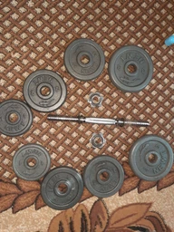 Гантель набірна Newt 46 кг (TI-968-745-46-1) фото від покупців 17