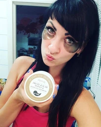 Гідрогелеві патчі для очей Petitfee Black Pearl&Gold Hydrogel Eye Patch Перли-Золото 60 шт (8809239801820) фото від покупців 3