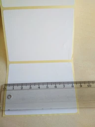 Термоетикетка Tama 80 x 60 мм 1000 етикеток прямокутна 3 шт. Біла (7479)