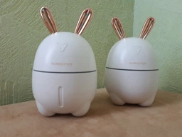 Зволожувач повітря і нічник 2в1 Humidifiers Rabbit SA кролик білого кольору фото від покупців 1