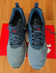 Мужские кроссовки Puma Nrgy Comet 190556-38 44 Черные (4062453265609)