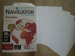 Ящик паперу офісного А4 Navigator Presentation 100 г/м2 1 ящик 5 пачок по 500 аркушів фото від покупців 8