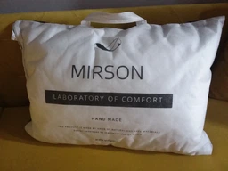 Подушка антиаллергенная MirSon Eco Jojo 143 Средняя 70x70 см (2200000393234) фото от покупателей 7