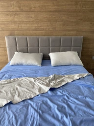Комплект постельного белья Dreams At Home Сатин Евро Красный комбинированный