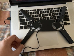 Підставка охолоджуюча для ноутбука Laptop Cooler 818 (11918mel) фото від покупців 3