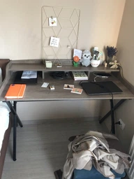 Письменный стол Loft design L-10 Дуб Крафт золотой