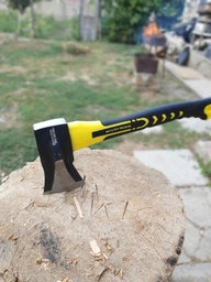 Сокира-колун Mastertool 1000 г HRC60 рукоятка фібергласова 390 мм 05-0208 фото від покупців 4