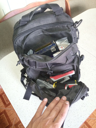 Рюкзак сумка тактична військова штурмова 20 л чорний HunterArmor фото від покупців 2