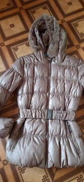 Куртка демисезонная с капюшоном женская Colin's CL1003629BRW S Коричневая