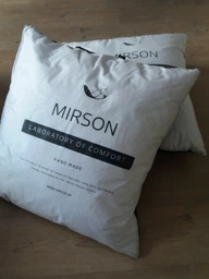 Подушка антиаллергенная MirSon 1172 DeLuxe EcoSilk Мягкая 40х40 см (2200003264944) фото от покупателей 2