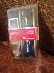 Оперативная память Kingston Fury DDR4-2666 8192MB PC4-21300 (Kit of 2x4096) Beast Black (KF426C16BBK2/8) фото от покупателей 11