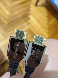 Кабель Promate ProLink8K-200 Black, HDMI v.2.1 - HDMI v.2.1, 2 м UltraHD-8K, 3D (prolink8k-200.black) фото от покупателей 10