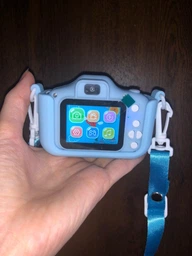 Цифровий дитячий фотоапарат для дівчинки на 2 камери Fun Kit GTM Camera HD Інтерактивні інтегровані ігри фото та відео зйомка протиударний Pink (112PMP) фото від покупців 2