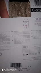 Стрічки на стегна (бандалетки) від натирання мереживні Gabriella Thigh Band L/XL (3/4) Бежеві фото від покупців 2
