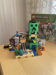 Lego Minecraft Шахта крипера 21155 фото от покупателей 4