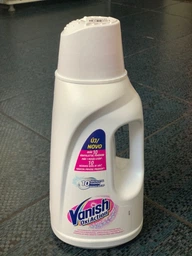 Пятновыводитель и отбеливатель жидкий для тканей Vanish Oxi Action Кристальная белизна 1 л (4820232971109) фото от покупателей 18