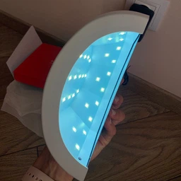 Лампа для манікюру UV/LED Sun One 48 Вт 0,65 кг Рожевий (ICL44) фото від покупців 2