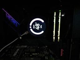 Система жидкостного охлаждения NZXT Kraken Z73 - 360 мм AIO Liquid Cooler with LCD Display (RL-KRZ73-01) фото от покупателей 8