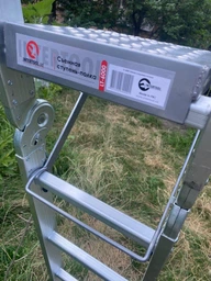 Шарнірна драбина ELKOP 4х4 щаблі 0.9-4,2 м (37978 /M 4 * 4 Al) фото від покупців 16