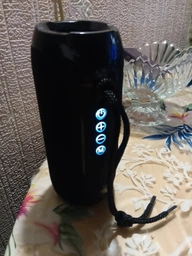 Бездротова портативна Bluetooth стерео колонка T & G 117 BLACK фото від покупців 2