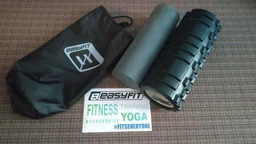 Масажний ролик EasyFit Active-PRO 33 см подвійний валик+ролер-циліндр для МФР та йоги, масажер для спини, ніг, рук, шиї фото від покупців 8