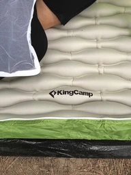 Надувний килимок KingCamp Ultra-light 650 KM1902 Beige/Coffee фото від покупців 5