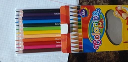 Набор цветных карандашей Colorino Juicy трехгранные 12 шт (51798PTR) фото от покупателей 3
