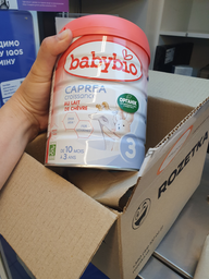 Дитяча суха молочна суміш BabyBio Caprea-3 від 10 місяців до 3 років 800 мл (3288131580531) фото від покупців 1