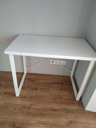 Компьютерный стол Ferrum-decor Дейв 75x100x60 белый ДСП Дуб Сонома 32мм фото от покупателей 8