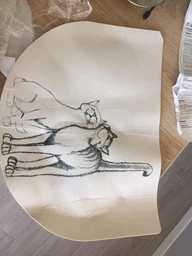 Коврик под миски для собак и кошек Trixie Pussy Cat 40 x 30 см (4011905245409) фото от покупателей 7