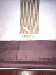 Комплект постільної білизни Mirson Сатин Premium Iron 0240 Grey 110х140 (2200000671165) фото від покупців 4