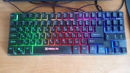 Клавіатура REAL-EL Gaming 8710 TKL Backlit Ukr Black