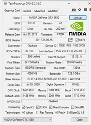 Видеокарта Gigabyte PCI-Ex GeForce GTX 1650 OC 4GB GDDR5 (128bit) (1710/8002) (2 x HDMI, DisplayPort) (GV-N1650OC-4GD) фото от покупателей 10
