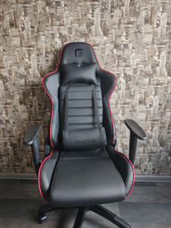 Игровое кресло GamePro GC575FB Size L Fabric Black&Red (GC575FB)