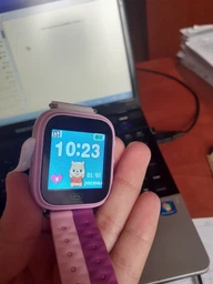 Смарт-часы Детские смарт-часы купить смарт-часы Q Watch Q80 Черный фото от покупателей 1