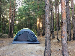 Намет тримісний Green Camp сіра с зеленим фото від покупців 4