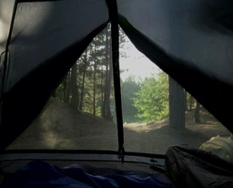 Намет тримісний Green Camp сіра с зеленим фото від покупців 3