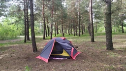 Двомісна експедиційна палатка Tramp Peak 2 (V2) Зелений фото від покупців 1