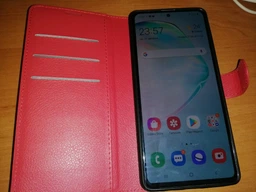 Классический чехол-книжка Deexe Book Type для Samsung Galaxy Note 10 Lite (N770) - Black фото от покупателей 6
