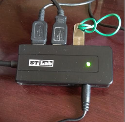 USB-хаб STLab USB 3.0 4 порти з БЖ (U-930)