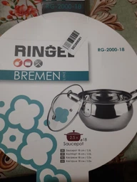 Кастрюля с крышкой Ringel Bremen 18 см 2.5 л (RG-2000-18) фото от покупателей 7