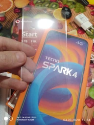 Мобильный телефон Tecno Spark 4 (KC2) Vacation Blue фото от покупателей 3
